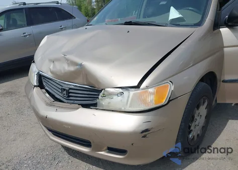 2000 Honda Odyssey Lx из США, поврежденный, VIN 2HKRL1855YH625125